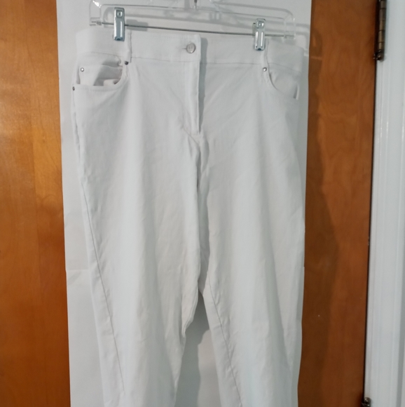 Counterparts, Size 8,Rayon 77%,White Jeans - Picture 1 of 3
